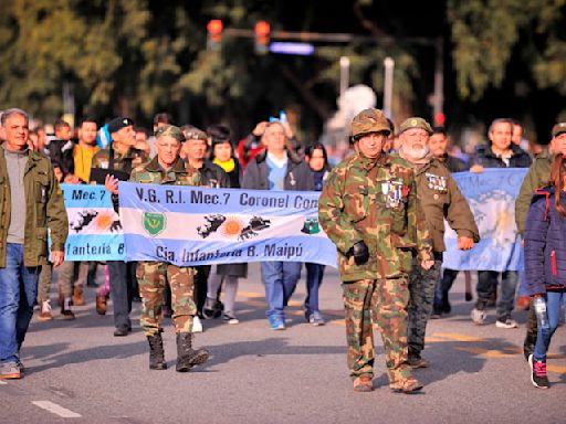 Desfile militar del 9 de julio y actos por el Día de la Independencia: el mapa de cortes de calles y la zona afectada