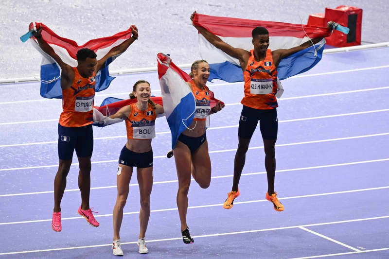 Stunning Bol gives Dutch Olympic mixed relay gold