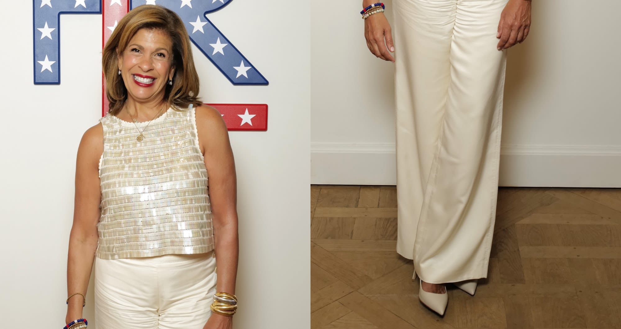 Hoda Kotb Wears Celeb-Obsessed Pumps at Ralph Lauren Team USA Celebration in Paris