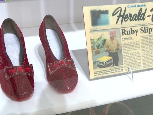 Judy Garland Museum fundraises to get stolen ruby slippers back on display permanently