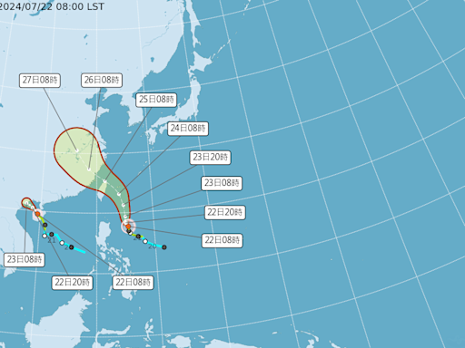 天氣／凱米成西北颱？專家：路徑近似「2兇猛颱風」 北台全泡水