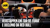 VERSTAPPEN PERDE A PACIÊNCIA COM DECLÍNIO DA RED BULL