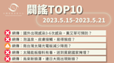 【2023/5/15-2023/5/21】闢謠TOP10