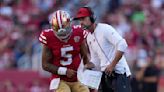 Kyle Shanahan's comment that 49ers have 2 starting QBs highlights a potential problem