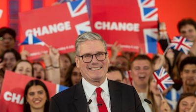 U.K. election results live updates: Rishi Sunak heads to Buckingham Palace to resign as Labour win landslde