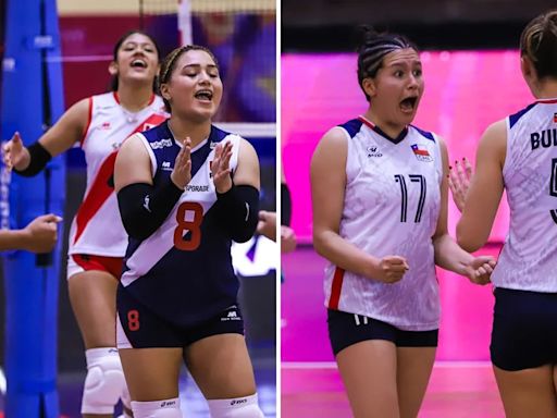 Perú vs Chile EN VIVO HOY: punto a punto por cuartos de final de la Copa Panamericana Sub 23 de vóley 2024