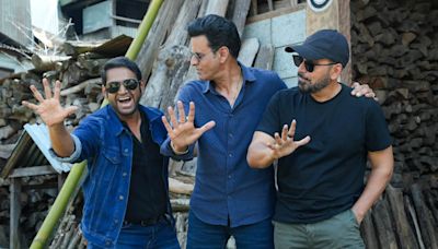 The Family Man Season 3: Raj & DK drop BTS video featuring Manoj Bajpayee and Sharib Hashmi from sets