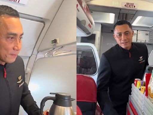 AirAsia’s youthful-looking 'first cabin crew' retires at 60
