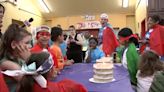 Organization holds birthday party for children in homeless shelter in Brooklyn