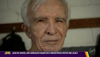 Maior artilheiro do mundo em atividade? Brasileiro de 82 anos contabiliza 9 mil gols na "carreira"