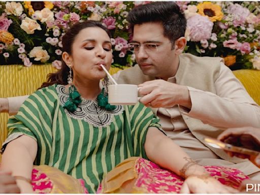 Parineeti Chopra-Raghav Chadha Wedding Anniversary: This UNSEEN PIC of groom helping actress during Mehendi is proof of their strong bond