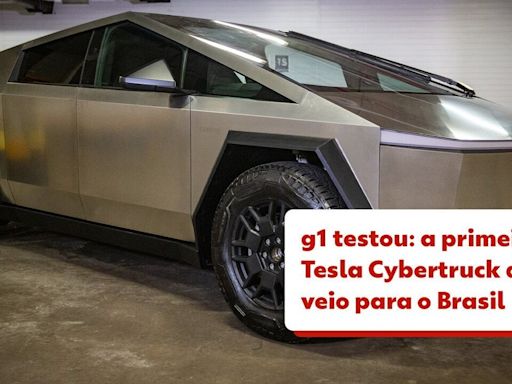 VÍDEO: testamos a primeira Tesla Cybertruck do Brasil, ao lado de Danielzinho Grau