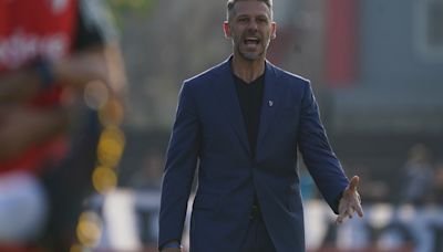 Demichelis: de "no es gracioso perder en esta cancha" a "el compromiso de los jugadores, está"