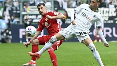 Gladbach y Union Berlín empatan 0-0 en la pelea por el descenso en la Bundesliga