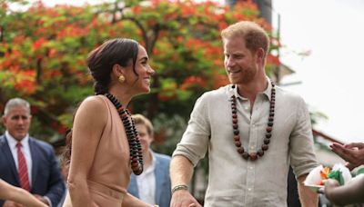 Duchess Meghan Gushes About Prince Harry During Joint Engagement in Nigeria