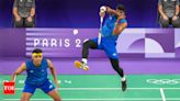 Satwiksairaj Rankireddy-Chirag Shetty go down fighting in men's doubles quarterfinals at Paris Olympics | Paris Olympics 2024 News - Times of India