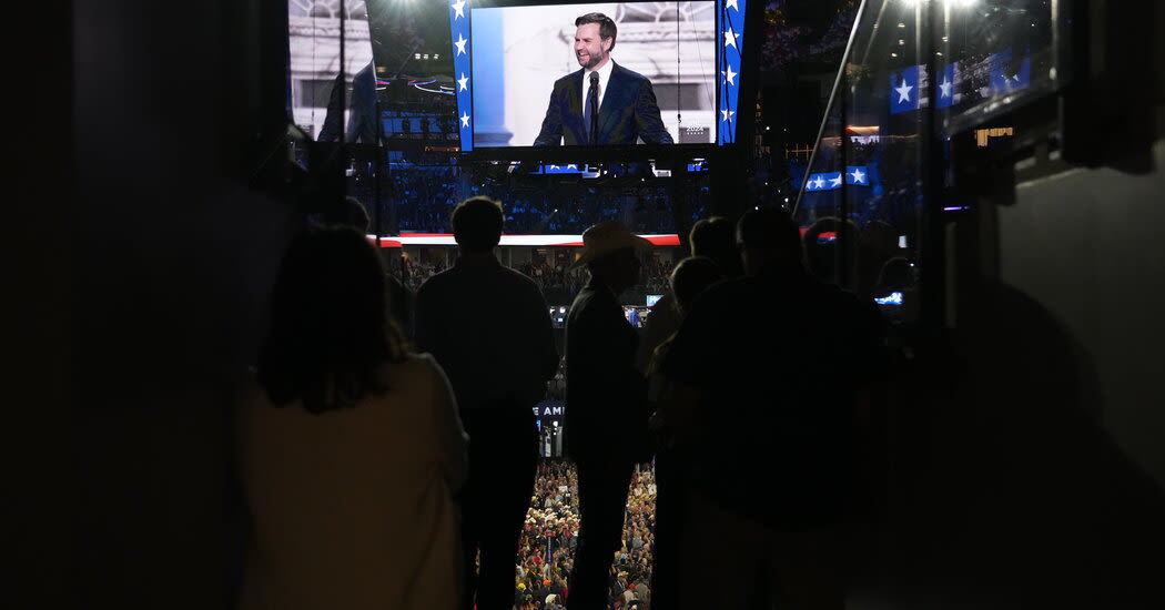 Read the Transcript of J.D. Vance’s Convention Speech