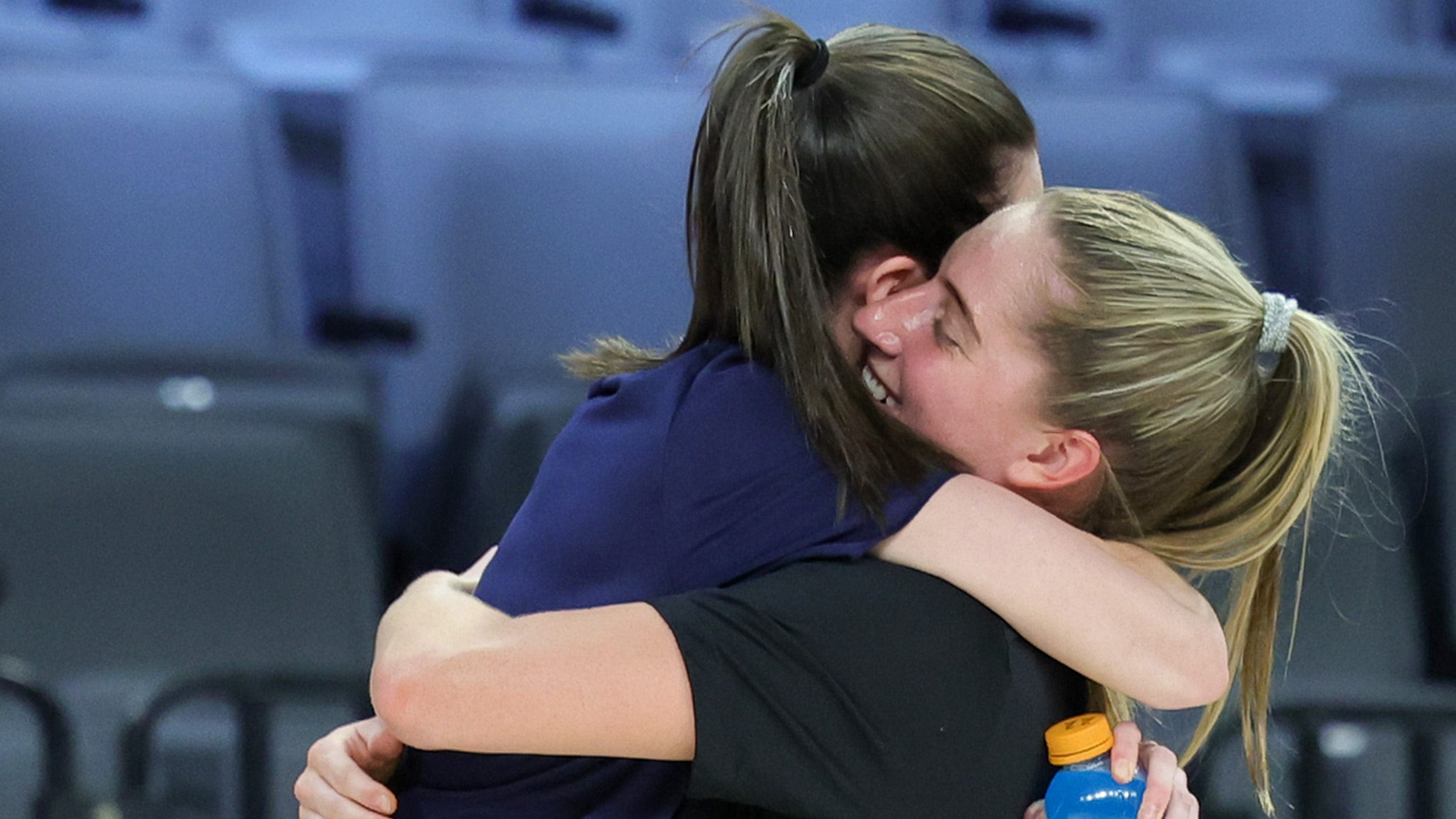 Best friends Caitlin Clark, Kate Martin are WNBA rookies with different experiences