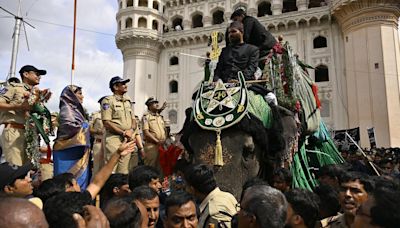 Muharram 2024: Mourners mark 10th day of Muharram on the streets of Hyderabad