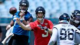 Jags backup QB C.J. Beathard carted off field during OTAs