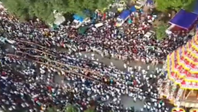 Aadi Festival: Devotion Spills Onto Madurai Roads As Thousands Gather To Pull A Chariot- Video