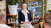 Princess Anne's floral midi dress is the perfect transitional piece for autumn