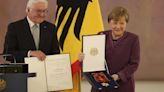 Angela Merkel receives Germany’s highest honour, Order of Merit