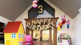 Dad Surprises “Peppa Pig”-Obsessed Daughter with a Life-Sized Replica of Peppa's House for Her Birthday (Exclusive)