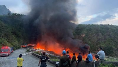 綠島垃圾場火警悶燒 臭氣沖天居民苦不堪言