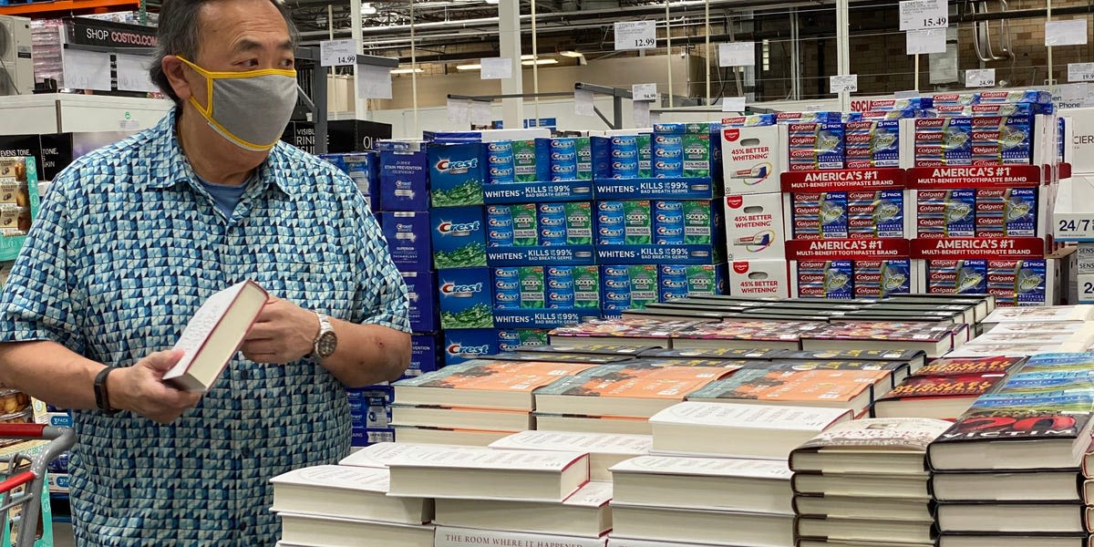 Costco plans to stop selling books outside the holiday season, publishing execs say