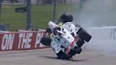 IndyCar: el espeluznante accidente en un fin de semana negativo para Canapino