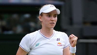 Wimbledon: Elena Rybakina cruises past Elina Svitolina and into final four