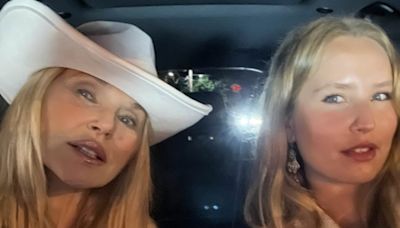 Christie Brinkley, 70, shares selfie with daughter Sailor, 25