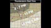 Large hail, damaging winds, maybe a tornado possible in Kansas City. Here’s when