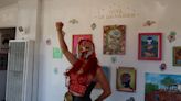 Luchador Spirit at Joshua Tree Art Crawl