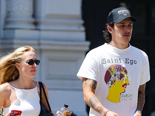 ‘Longlegs’ Star Maika Monroe & Boyfriend Dalton Gomez Step Out for the Day in NYC