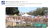 Dueling Pro-Palestine, Pro-Israel protests get heated at UCLA
