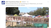 Dueling Pro-Palestinian, Pro-Israel protests get heated at UCLA