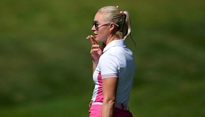 Charley Hull gets permission from captain to smoke at Solheim Cup