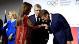 Nita Ambani receives a warm welcome from French President Emmanuel Macron at 2024 Paris Olympics event