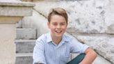 Prince George pictured smiling in photograph released to mark 10th birthday