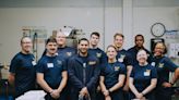 Sailors join Mercy Chefs in Portsmouth to help prepare meals