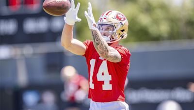 49ers activate rookie receiver Pearsall off non-football injury list