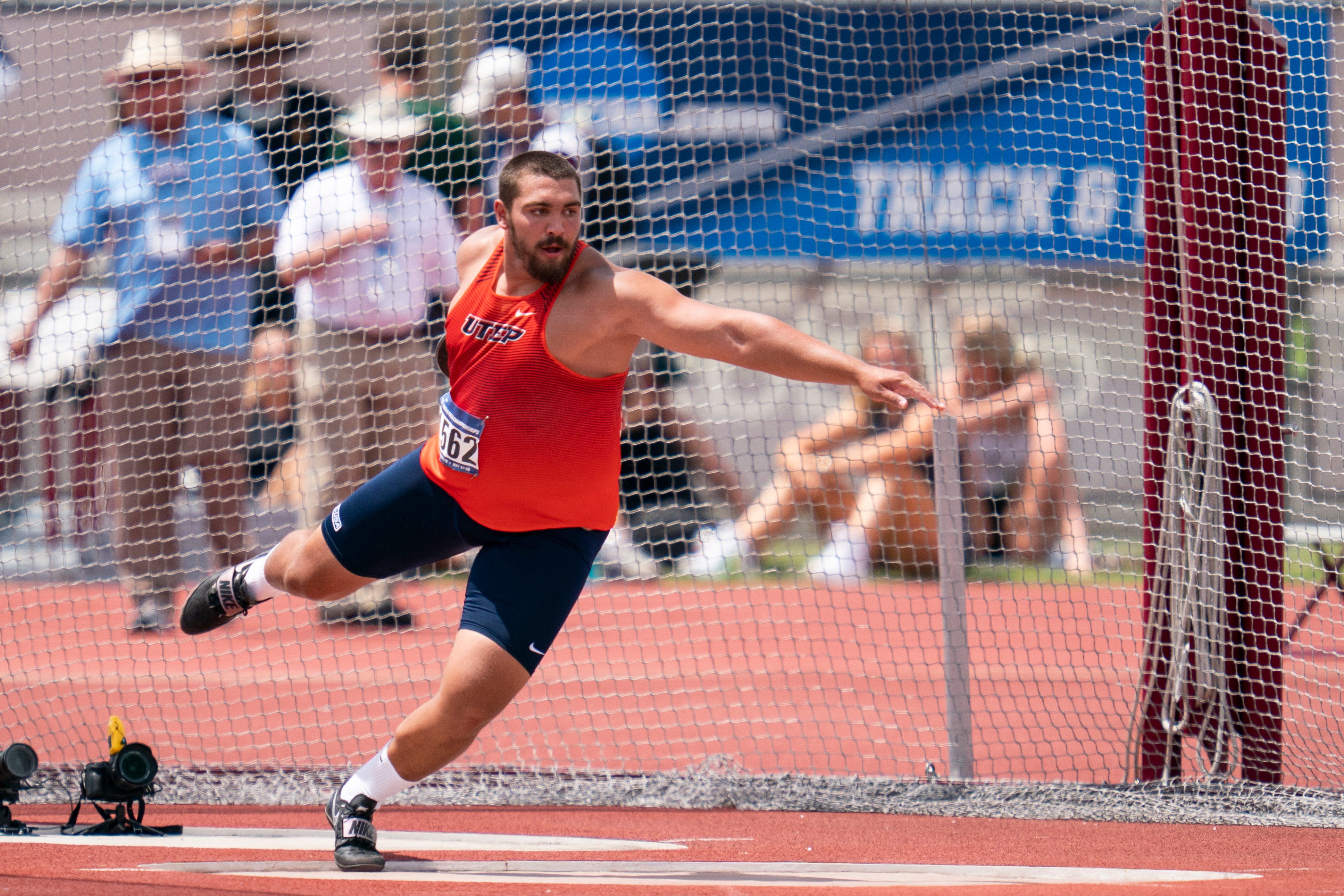 'I don't give up': Aleks Hristov battles back from injury for UTEP track