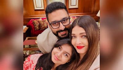 Aishwarya Rai Bachchan and Abhishek Bachchan share happy family picture with Aaradhya