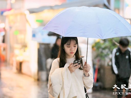 未來兩三日仍有幾陣雨 下周初有陽光