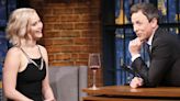 Seth Meyers Jokes His Wife Was ‘So Happy’ to Hear Jennifer Lawrence Had Crush on Him
