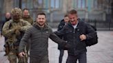 Berlin: On 1-Year Anniversary Of Russian Invasion ‘Superpower’ Directors Sean Penn, Aaron Kaufman Talk Ukraine, Pres. Zelenskyy’s...