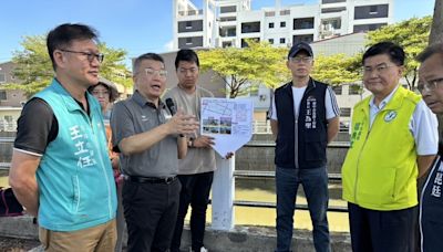 蔡其昌會勘爭取台中梧棲大排南岸步道改善工程 (圖)