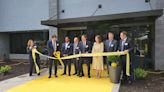 French manufacturer Tageos holds grand opening for Fletcher plant